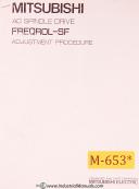 Mitsubishi-Mitsubishi FREQROL-SF, AC Spindle Drive, Adjustments Parameter Wiring Manual-FREQROL-SF-01